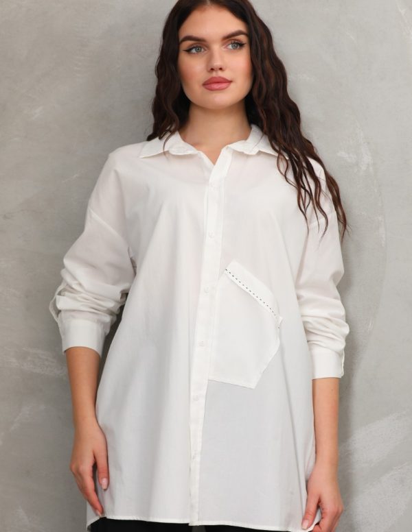 Punto Dikiş Detaylı Gömlek