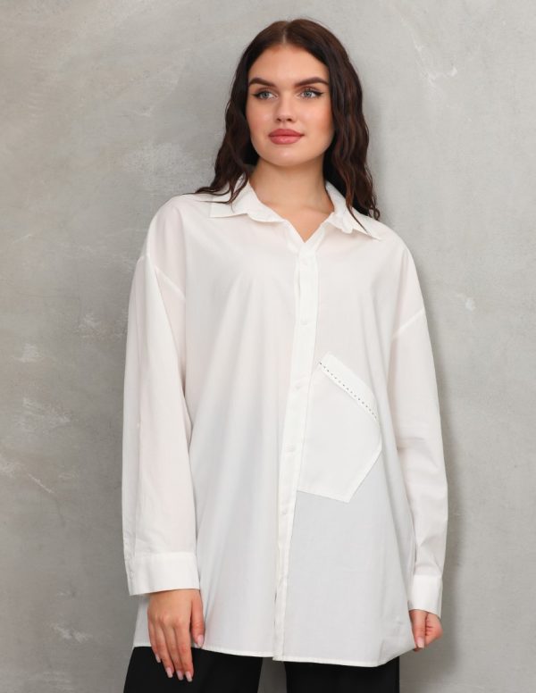 Punto Dikiş Detaylı Gömlek