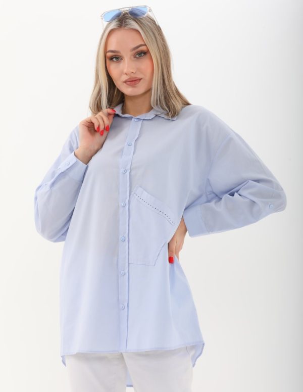 Punto Dikiş Detaylı Gömlek